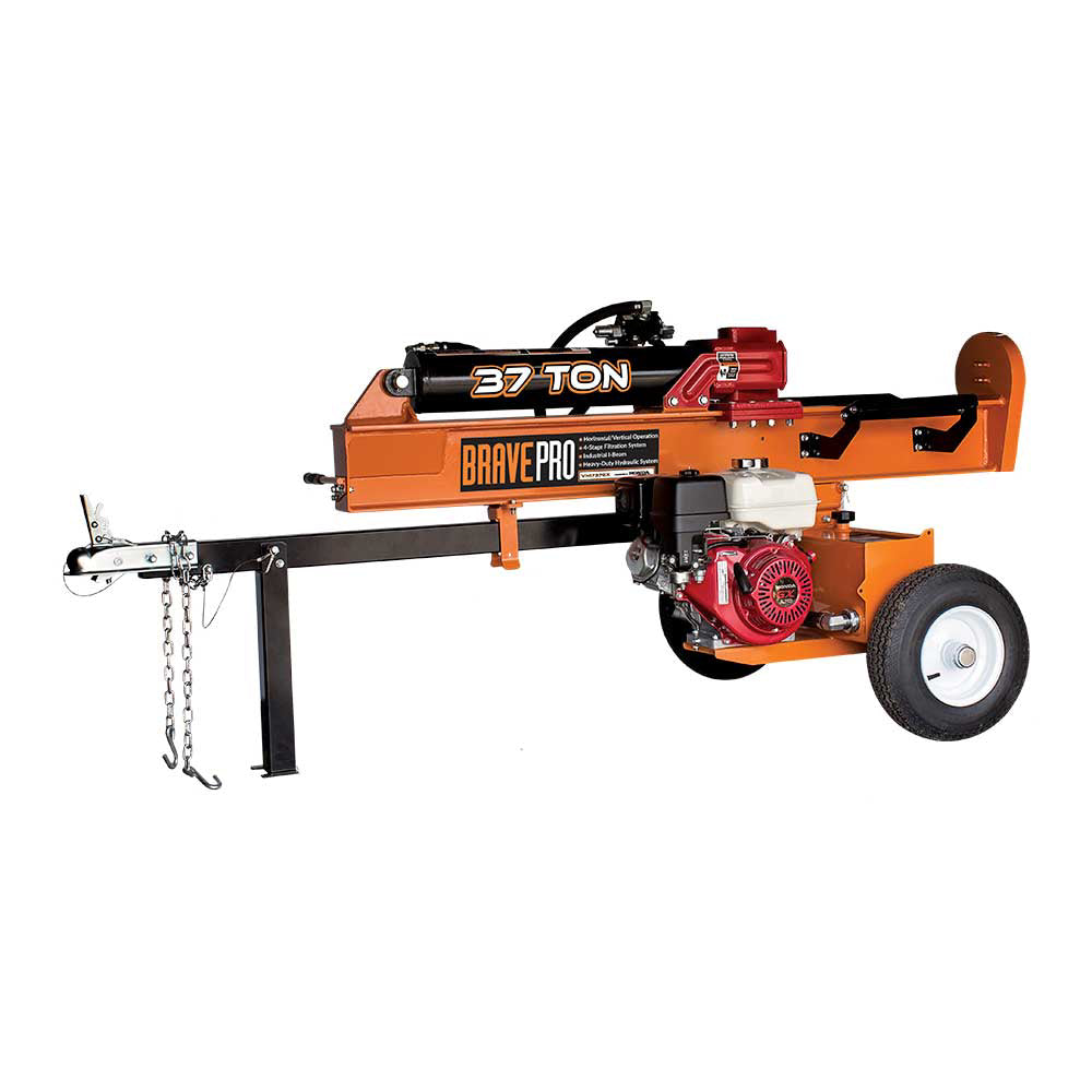 Vertical File Splitter Brave 37-Ton Horizontal / Vertical Log Splitter (VH1737GX)